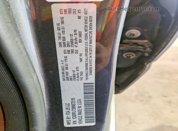 1C6SRFJT3MN673116 2021 RAM 1500 Gray ძრავის განყოფილების ხედი