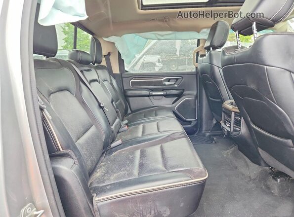 1C6SRFJT3MN820082 2021 RAM 1500 Silver Հետևի նստատեղերի տեսք