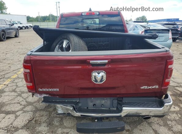 1C6SRFJT4LN193780 2020 RAM 1500 Burgundy Widok z tyłu