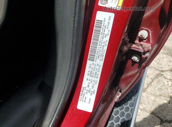 1C6SRFJT4LN193780 2020 RAM 1500 Burgundy Widok komory silnika