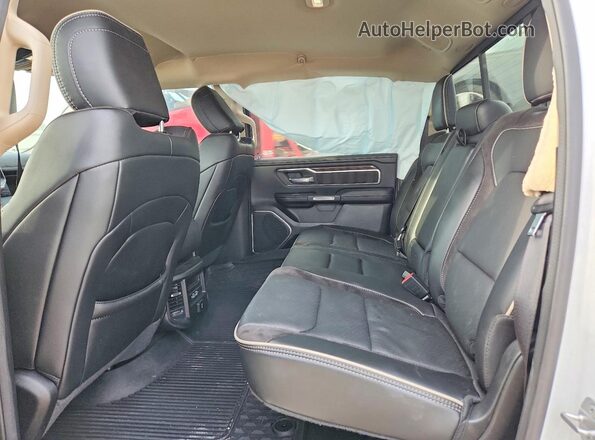 1C6SRFJT4MN700937 2021 RAM 1500 White Rear seats view