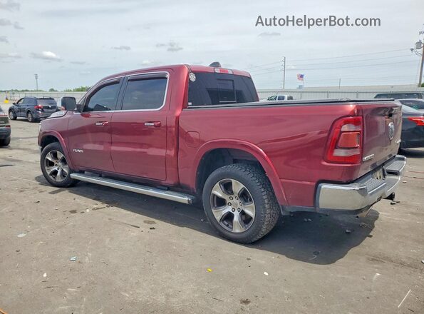 1C6SRFJT5KN697186 2019 RAM 1500 Burgundy Հետևի ձախ