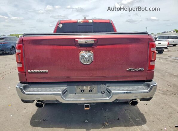 1C6SRFJT5KN697186 2019 RAM 1500 Burgundy Հետևի տեսք