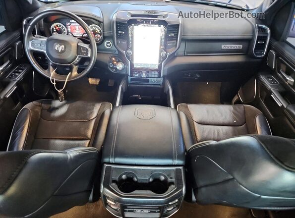 1C6SRFJT5RN165625 2024 RAM 1500 Gray Dashboard view