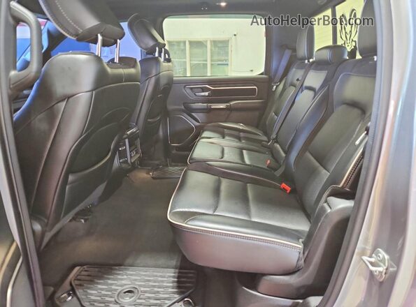1C6SRFJT5RN165625 2024 RAM 1500 Gray Rear seats view