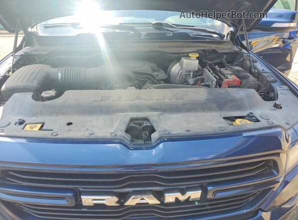 1C6SRFJT6KN807520 2019 RAM 1500 Blue უკანა სალონის ხედი