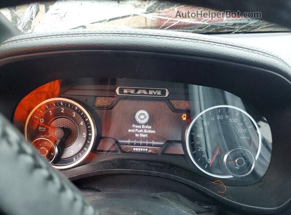 1C6SRFJT7LN148705 2020 RAM 1500 Серый Вид щитка приборов