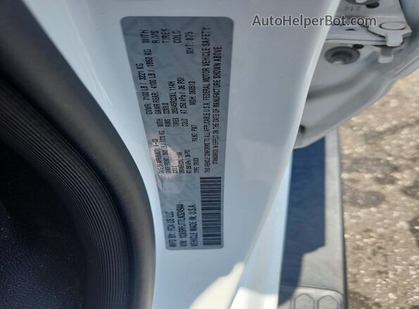 1C6SRFJT7LN324944 2020 RAM 1500 Белый Вид наклейки с VIN-кодом