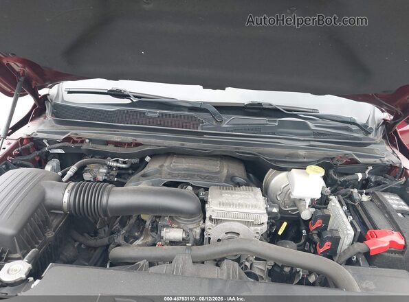 1C6SRFJT7MN751543 2021 RAM 1500 Red უკანა ხედი