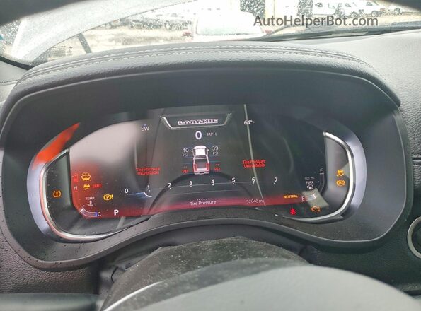1C6SRFJT7RN170695 2024 RAM 1500 Gray Widok zestawu wskaźników