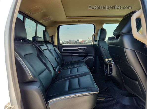 1C6SRFJT8MN730359 2021 RAM 1500 White Rear seats view