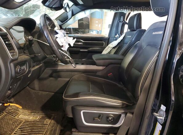 1C6SRFJTXLN239242 2020 RAM 1500 Black Front interior view