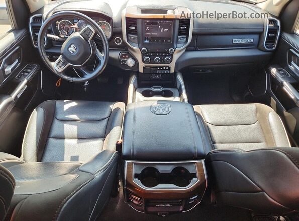 1C6SRFJTXNN262684 2022 RAM 1500 Gray Dashboard view