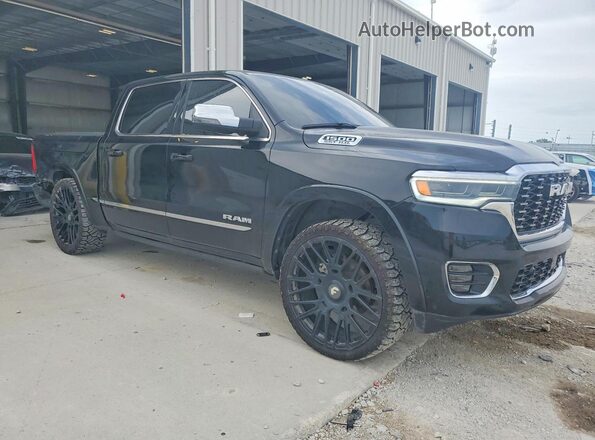 1C6SRFKP6SN707547 2025 RAM 1500 Черный Передняя правая четверть