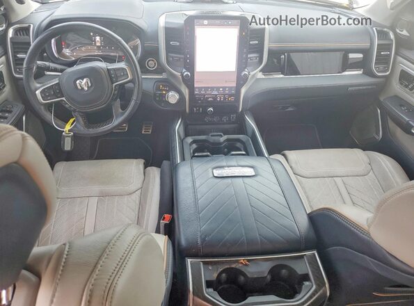 1C6SRFKP6SN707547 2025 RAM 1500 Черный Вид панели приборов
