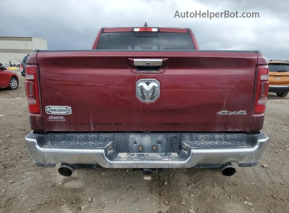 1C6SRFKT6NN246500 2022 RAM 1500 Red Հետևի տեսք