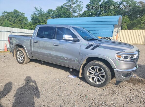 1C6SRFKT7KN751960 2019 RAM 1500 Серебряный Передняя правая четверть