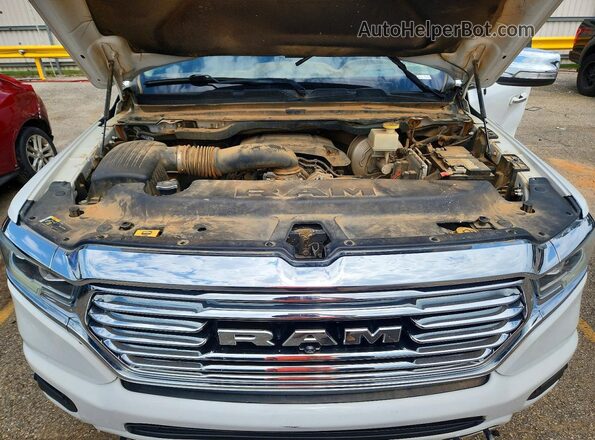 1C6SRFKT7NN164100 2022 RAM 1500 Белый Вид задней части салона