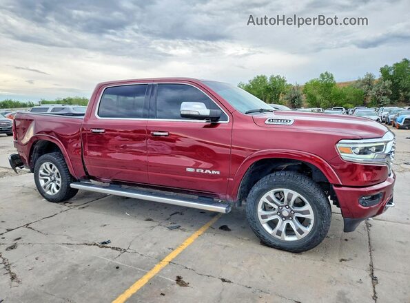 1C6SRFKT7NN167403 2022 RAM 1500 Burgundy Front right