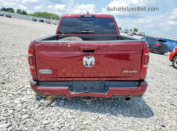 1C6SRFKT7RN189276 2024 RAM 1500 Burgundy Widok z tyłu