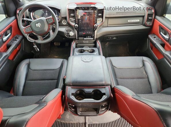 1C6SRFLP0SN532503 2025 RAM 1500 Gray Вид панелі приладів