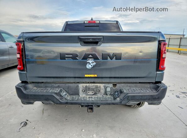 1C6SRFLP0SN532503 2025 RAM 1500 Gray Вид ззаду