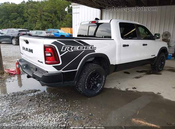 1C6SRFLP6TN264302 2026 RAM 1500 White Trasero derecho