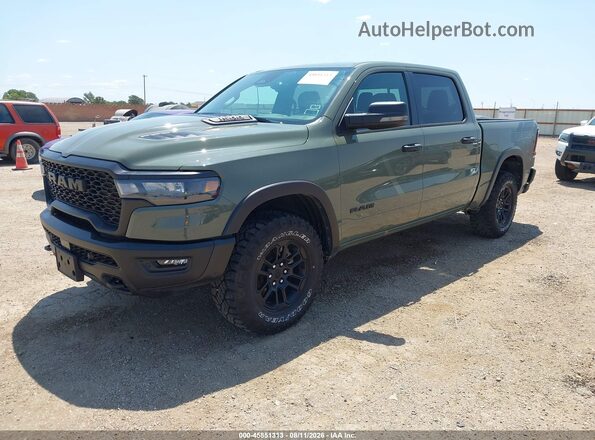 1C6SRFLP9TN264486 2026 RAM 1500 Зеленый Передняя левая четверть
