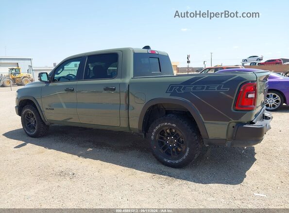 1C6SRFLP9TN264486 2026 RAM 1500 Зеленый Панорамный вид салона 360°