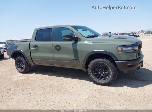1C6SRFLP9TN264486 2026 RAM 1500 Зеленый Вид задней части салона