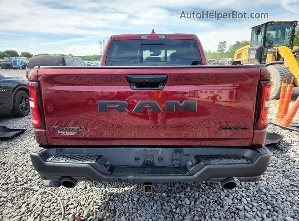 1C6SRFLPXSN708134 2025 RAM 1500 Red Vista trasera