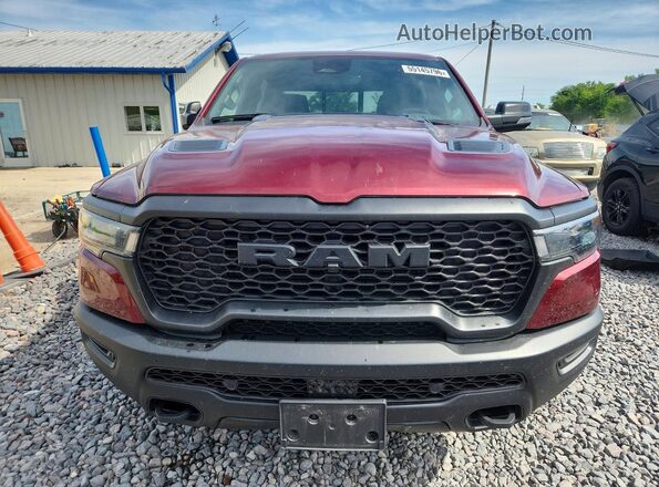 1C6SRFLPXSN708134 2025 RAM 1500 Red Vista frontal