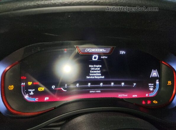 1C6SRFLPXTN264786 2026 RAM 1500 Gray Instrument cluster view