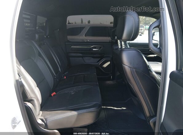 1C6SRFLT2PN598992 2023 RAM 1500 White Vista de la etiqueta del VIN
