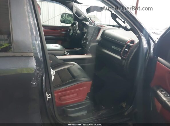 1C6SRFLT3KN542441 2019 RAM 1500 Black წინა სალონის ხედი