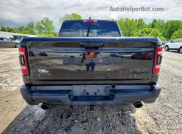 1C6SRFLT5KN676755 2019 RAM 1500 Черный Вид сзади