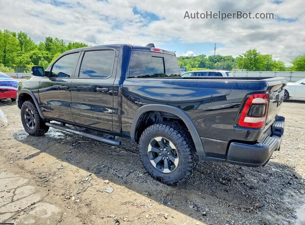 1C6SRFLT5KN676755 2019 RAM 1500 Черный Задняя левая четверть