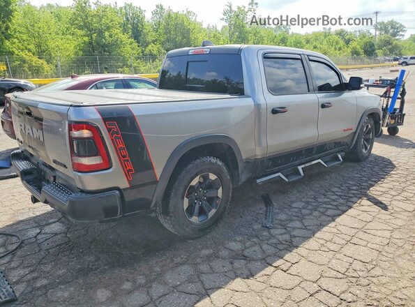 1C6SRFLT7KN583154 2019 RAM 1500 Gray Rear right