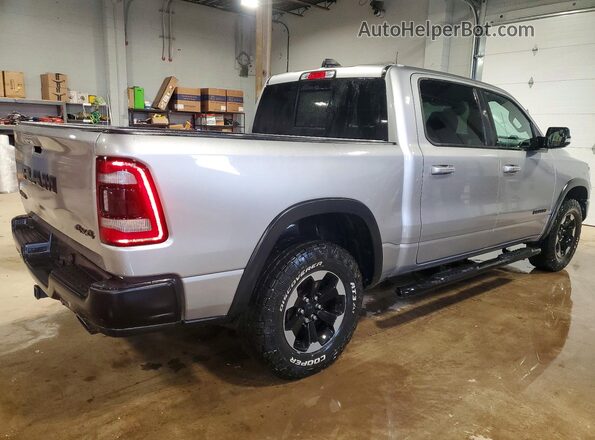 1C6SRFLT8KN883172 2019 RAM 1500 Silver Задня права чверть