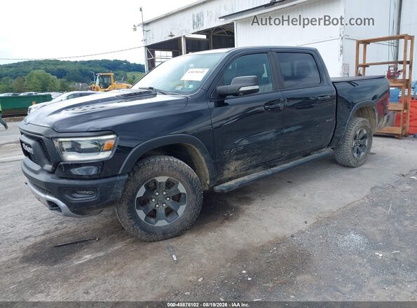 1C6SRFLT8KN915523 2019 RAM 1500 Black Front left