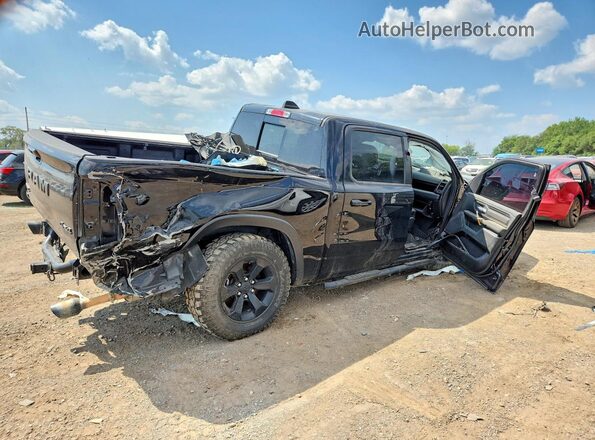 1C6SRFLTXMN601987 2021 RAM 1500 Black Rear right