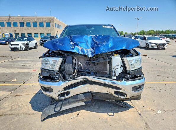 1C6SRFMT3MN757593 2021 RAM 1500 Blue Front view