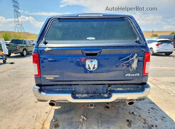 1C6SRFMT3MN757593 2021 RAM 1500 Blue Rear view
