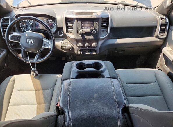 1C6SRFMT3MN757593 2021 RAM 1500 Blue Dashboard view