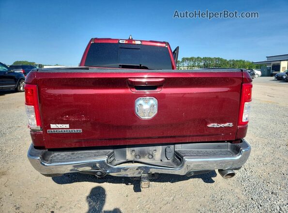 1C6SRFMT3NN366686 2022 RAM 1500 Burgundy Вид ззаду