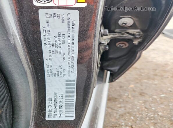 1C6SRFMT4MN525097 2021 RAM 1500 Угольный Вид наклейки с VIN-кодом