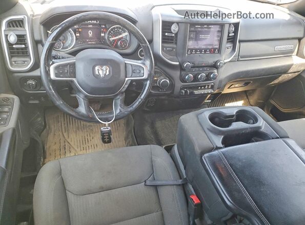 1C6SRFMT5MN546282 2021 RAM 1500 Gray Dashboard view