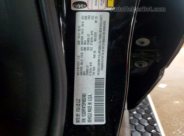 1C6SRFMT5PN567461 2023 RAM 1500 Черный Вид подкапотного пространства