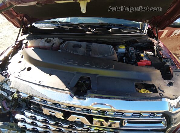 1C6SRFPPXSN667157 2025 RAM 1500 Темно-бордовый Вид сзади