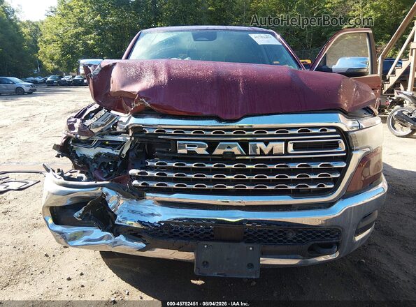 1C6SRFPPXSN667157 2025 RAM 1500 Темно-бордовый Вид спереди